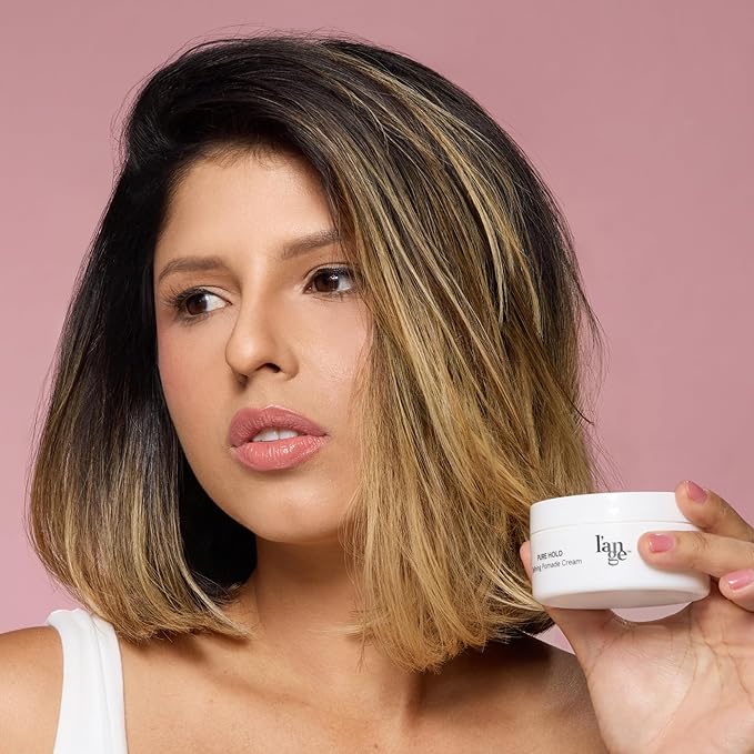 L'ANGE HAIR Pure Hold Defining Pomade Cream | Light-Medium Hold Styler With Soft, Matte Finish | Builds Volume and Definition | Controls Frizz and Flyaways |