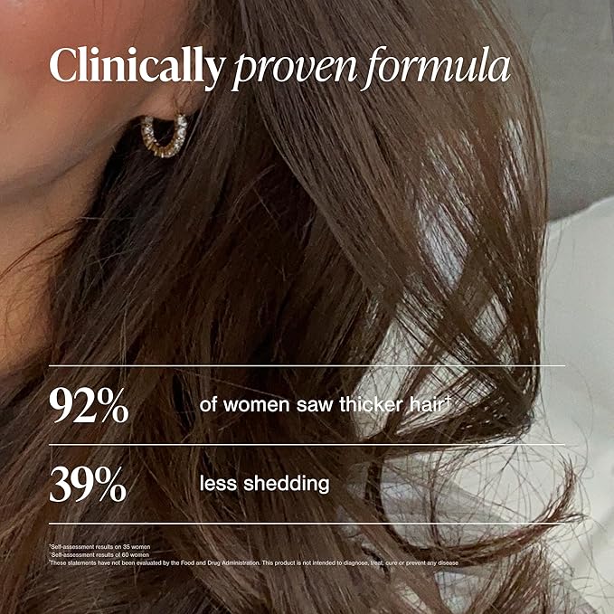 Viviscal Hair Growth Supplements For Women For Thicker, Fuller Hair, Nourishes Thinning & Loss, With Proprietary Collagen Complex, 60 Tablets, 1 Month Supply