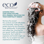 Terra Pure 1-Shoppe Eco Botanics Natural Shampoo with Raw Honey & White Tea | Gallon Jug Bulk Toiletries for Airbnb, Vacation Rentals, and Home Bathroom | Refill For Soap Dispensers