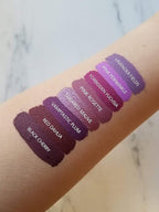 Aromi Black Cherry Matte Liquid Lipstick, Dark Plum Maroon Lip Color, Vegan and Cruelty-free, Long-Lasting Lipstick, Handmade (Black Cherry)