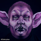 Mehron Makeup StarBlend Cake Makeup | Wet/Dry Pressed Powder | Powder Foundation | Purple Face Paint & Body Paint 2 oz (56g)