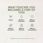 Jean & Len Hand & Body Wash Rosemary and Ginger in canister, cleans and cares for the skin, spicy fresh scent, liquid soap in refill canister, without silicones & parabens, 169.07 Fl. OZ.