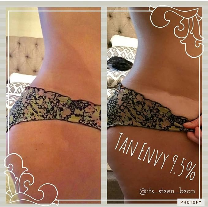 Tan Alchemy, Tan Envy European Blend Dark 11.5% DHA Sunless Airbrush Spray Tanning Solution 32 oz