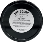 Atlantic Navy Denim Royal Blue Sparkling Pressed Powder Single Vegan Eyeshadow; Talc, Paraben & Cruelty Free