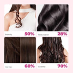 6 in 1 Hair Dryer Brush, Detachable Air Styler, 3 Heat Settings Blow Dryer Brush Frizz-Free Volumizing, Straightening, Curling ALCI Safety Plug for Travel & Home Styling (Pink-Black)