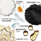 Hard Water Shampoo & Conditioner Set | Hydrating Hair Treatment for Shine & Manageability | Clarifying Wash with Bentonite Clay, Volcanic Ash, Lactic Acid | Metal Detox Shampoo with Collagen 32 FL oz