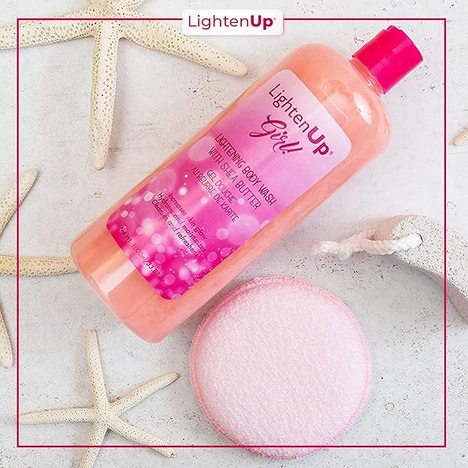 Lighten-Up Exfoliating Body Wash - 33.8 Fl oz / 1000 ml (Girl)