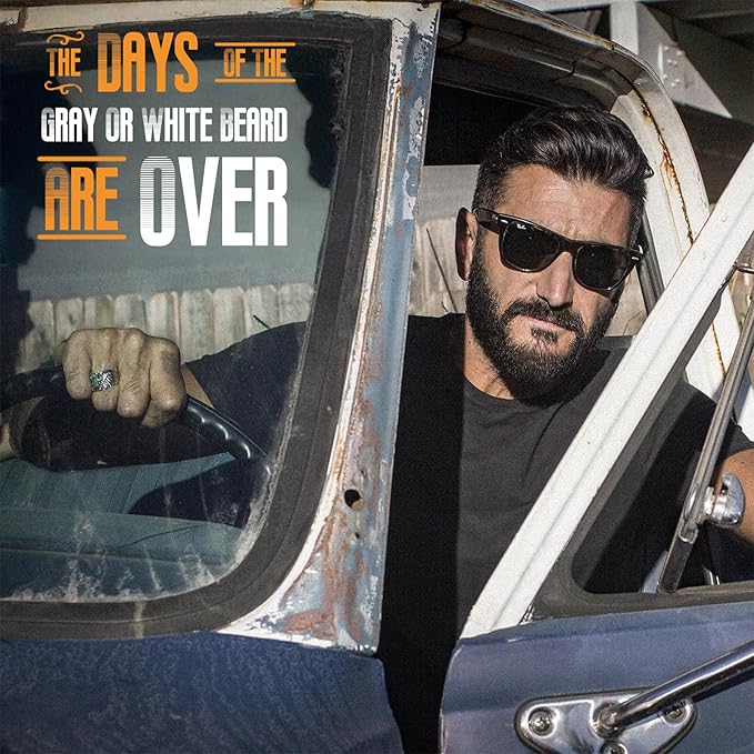 Mens Beard & Mustache Dye Shampoo, Instant 100% Grey Hair Coverage, 3 in 1 Brown Beard Color Shampoo for Men Facial Hair, Easy to Use & Dermatologist Tested, 200ML