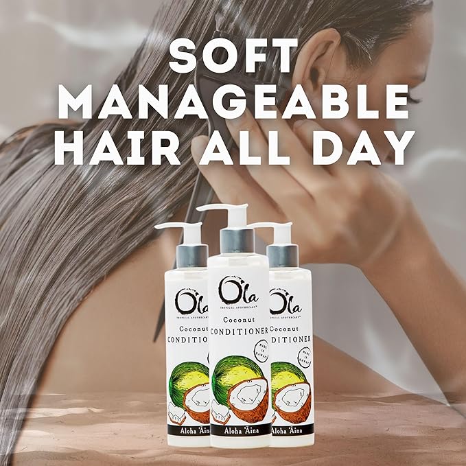 Ola Coconut Organic Conditioner - 8 fl oz