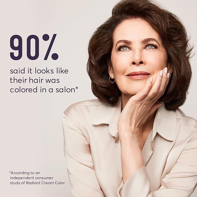 Madison Reed Radiant Hair Color Kit - 7.5NNA Light Neutral Brown (Umbria Brown), 100% Gray Hair Coverage Permanent Hair Dye for Resistant Grays | PPD-Free & Ammonia-Free, 1 Pack