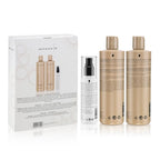 MOEHAIR Trio Kit (Color Alive Shampoo and Conditioner Set - 12 Fl. Oz and Hair Serum - 3.38 Fl. Oz), Combats Frizz | Adds shine I Paraben & Sulfate Free