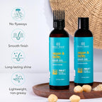 Botanic Hearth Hair Oil for Hair Growth | Strengthening Dry, Frizzy, Damaged Hair & Scalp Treatment | No Parabens or Harmful Sulfates | All Hair Types | Argan & Biotin Hair Oil - 6.7 Fl Oz