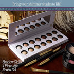 LAURA GELLER NEW YORK The Delectables Soho Shimmers Eyeshadow Palette - Includes 14 Shimmer-Finish Baked Eyeshadows in Stunning Neutral Shades - Long-Lasting High-Shine Eyeshadows for Everyday