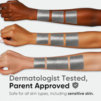 Blue Squid PRO Metallic Silver Face Paint Stick - Waterproof Silver Body Paint Adults & Kids Eye Black Baseball, Eyeblack Softball -Hypoallergenic Twist-Up Non-Toxic Makeup Stick Cosplay, Sports & SFX