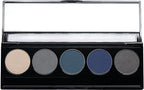 Matte Cool Tone Blue & Silver Vegan Eyeshadow Palette; Talc, Paraben & Cruelty Free