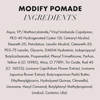 Hanz de Fuko Modify – Premium Men’s Hair Styling Pomade for a Medium Hold, High Shine – Ideal Texture Product for All Hair Types, Includes Premium Ingredients Such as Shea Butter – 2 oz, Travel Size