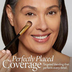 LAURA GELLER NEW YORK Angled Precision Concealer Brush - Professional Makeup Brush