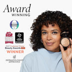 LAURA GELLER NEW YORK Award-Winning Baked Balance-n-Brighten Color Correcting Powder Foundation - Porcelain - Buildable Light to Medium Coverage - Demi-Matte Natural Finish