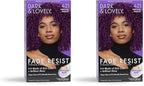 Softsheen-Carson Dark and Lovely Hair Dye, Fade Resist Hair Color with Conditioning Mask, Virtual Violet, 1 Kit (Pack of 2)