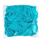 MEEDEE 100 Pack Blue Hair Ties For Women No Crease Soft Elastic Ribbon No Damage Blue Hair Ties Knotted Ouchless Hair Ribbon Yoga Hair Ribbons Elastic Bracelets