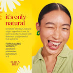 Burt's Bees 100% Natural Moisturizing Lip Balm, Vanilla Bean - 4 Tubes