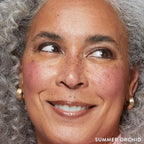 LAURA GELLER NEW YORK Baked Blush-n-Brighten Marbleized Blush for Cheeks - Summer Orchid - Natural Finish - Buildable Color