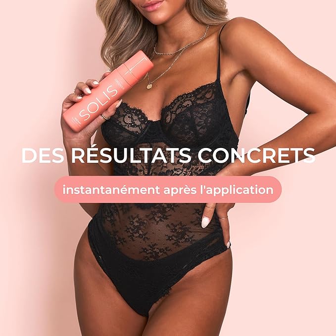 COCOSOLIS SOLIS Instant Weekend Tan Self-tanning lotion for face and body, mousse with immediate effect and washable, for a rich, natural and long-lasting tan, with plant-based DHA (200 ml)