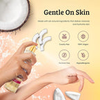 Luxurious Coconut Body Mist Fine Fragrance, Women's Warm & Cozy Luxury Scented Gifts & Presents, 8oz Fine Mist Spray Bottle (Coconut)