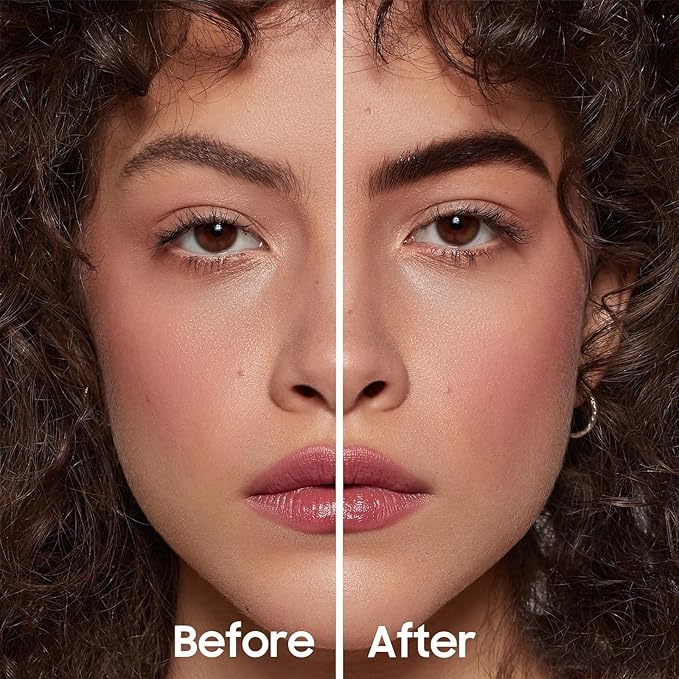 Brow Tattoo Peel Off Tint - Eyebrow Gel Tint with Eyebrow Stencils Christmas Makeup Gift for Women, Brow Gel Eyebrow Tattoos Waterproof Long-Lasting, Eye Brow Pencils Lush & Full Brows (Light Brown)