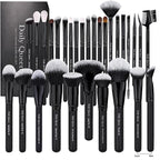 29pcs Black Professional Makeup Brush Set Kabuki Powder Concealers Eye shadows Blush Eyeliner Eyebrow Contour Eye blending Brushes (29pcs brush)