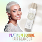 Punky Temporary Hair Highlight Spray, Platinum Blonde, 3.5 oz, 1-Pack