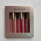 BestLand 6Pcs Matte Liquid Lipstick and Lip Liner Set, Non-Stick Cup Not Fade Waterproof Nude lipstick Makeup Kits Velvety Nude Lipliner Lip Gloss Make Up Gift Set (Set A)