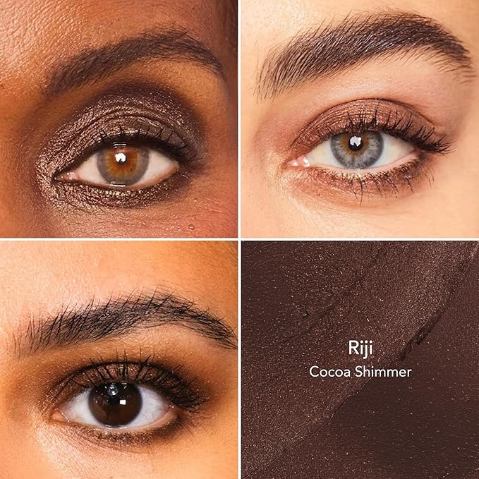 Thrive Causemetics Brilliant Eye Brightener Shimmer Classic Eyeshadow Stick Bundle, 3 Shades, Waterproof & Crease Proof Cream to Powder Long Lasting Formula, 3 Shadow Sticks & Confetti Makeup Bag