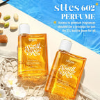 Sttes Perfume 02# (2 Packs) – Irresistible Sunshine – Long-Lasting Vanilla, Salted Caramel & Pistachio Gourmand Eau de Parfum 2×100ml (3.4 fl oz) – Warm Sweet Perfume Gift Set for Women