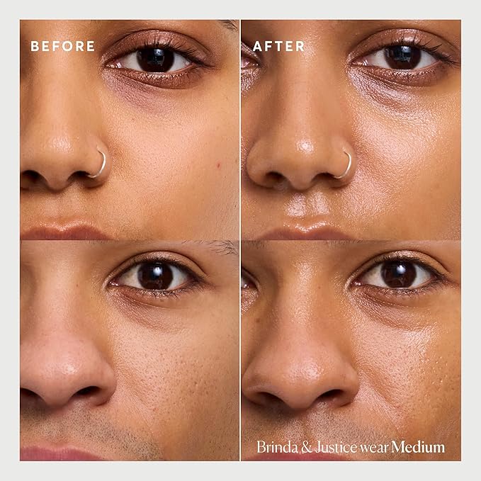 Naturium Dew-Glow Tinted Moisturizer SPF 50+ Medium, Daily Moisturizing Sunscreen & Face Primer with Tint, Skin Protector with Dewy Finish, 1.7 oz