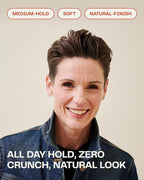 Barb Soft Clay Pomade for Women and Men - Medium Hold Hair Pomade Styling Clay for Thin and Thick Hair - Non-Sticky, Water-Based - Fragrance Free - 2 oz