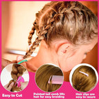 28 Colored Rubber Bands for Hair, 1500 Pcs Small Girls Elastic Ties With 6 Styling Tools - Colorful Accessories for Baby Toddlers Kids