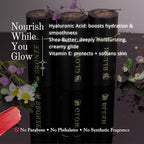 Cream Contour Stick Set – Blush, Bronzer & Highlighter Trio | Hydrating, Buildable, High-Pigment Makeup with Shea Butter & Vitamin E | Phoenix Beauty Gift Set (Luminous)