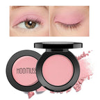 Single Pink Eyeshadow Matte Handmade Pressed Eyeshadow Palette Long Lasting With No Creasing Pigmented Pink Eye Shadow- 1Pink
