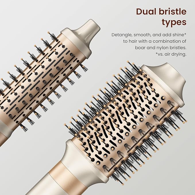 6-in-1 Hot Air Styler – Hair Dryer & Versatile Air Styler with Straightener, Auto Curler, Volumizing Brushes, Frizz-Free Hair Styler for Straighting, Curling, Smoothing & Adding Volume, Gift for Women