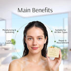 Marbela Cosmetics Wild Jasmine Handmade Soap Bar - Made in USA, Vegan Friendly, Palm Oil Free, Natural Bar Soap - Gentle Face & Body Soap for Daily Skin Care, Moisturizing & Nourishing - 3.5 oz