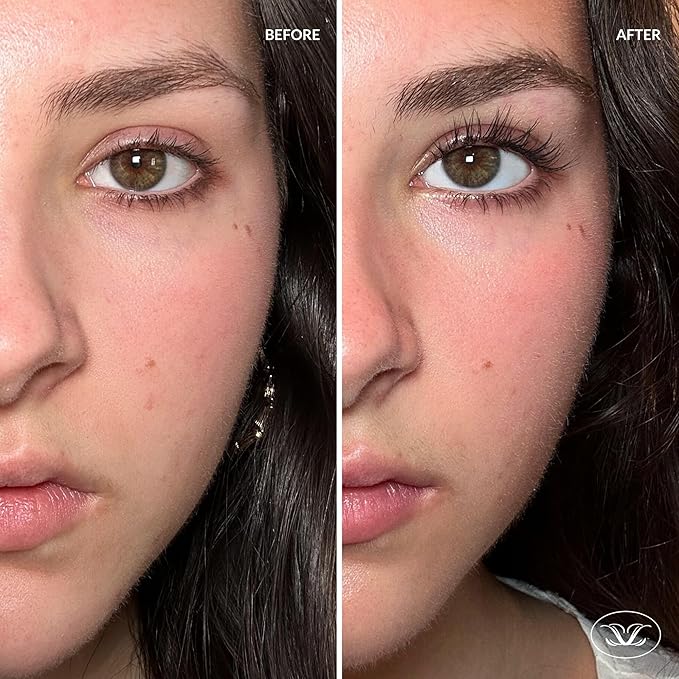 LiLash Purified Eyelash Serum to Grow Longer & Fuller-Looking Lashes - Eyelash Growth Enhancer, Safe for Use with Contacts, Lash Extensions, Sensitive Eyes - Vegan & Cruelty-free (2mL, 90-Day Supply)