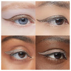 Liquid Eyeliner - Hypoallergenic Eyeliner with Fine Brush Tip, Long-Lasting Waterproof Eye Liner - Cruelty-Free, Vegan, Hypoallergenic, Gluten-Free, Smooth Liquid Eye Liner, Shimmer Gold Brown 2mL