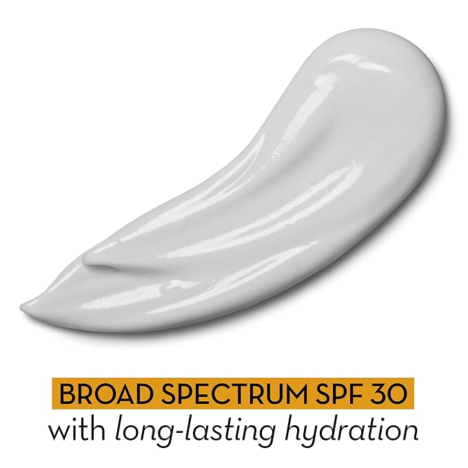 Olay Face Moisturizer, Complete with Sunscreen SPF 30, Fragrance-Free for Sensistive Skin, Broad Spectrum Sun Protection, Long-Lasting Hydration, Non-Comedogenic - Vitamin E & Aloe - 2.5 Oz - 2 Pack