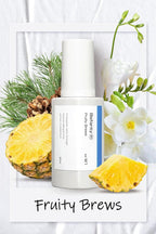 Natural Spray Deodorant for Women & Men, Aluminum-Free, 24 Hours Odor Protection, Long-Lasting Fragrance Body Mist, Travel Size, Suitable for Sensitive Skin – Fruity Brews, 2.0 fl oz