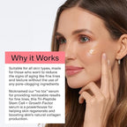 CLEARSTEM BOUNCEBACK Radiant Facial Serum - Peptide Serum for Hydration & Smooth-Looking Skin with Tri-Peptides and Mango Fruit Extracts - Lightweight Formula for Softer and Balanced-Looking Skin