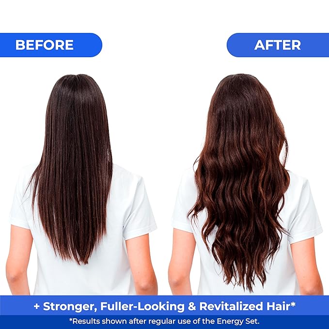 Naissant Energy Treatment Shampoo | Hair Growth Accelerator, Strengthener for Color Treated & Natural Hair | Enriched with Marine Glycogen & Natural Extracts to Prevent Hair Loss (10.1 Fl Oz)