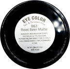 Root Beer Matte Deep Bronze Red Brown Pressed Powder Single Vegan Eyeshadow; Talc, Paraben & Cruelty Free