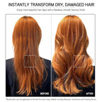 ILES FORMULA Weightless Styling Cream & Finishing Serum with Heat Protection, Non-Greasy Hair Repair Treatment for Damaged Hair, Anti-Frizz Blow Dry Product with Silk Extract & Macroloba Seed (500mL)