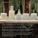 Oak Essentials The Routine At-Home Facial Gift Set | 5-Step Anti-Aging Skincare Routine with Blue Tansy Oil, Cleansing Balm & Face Mask